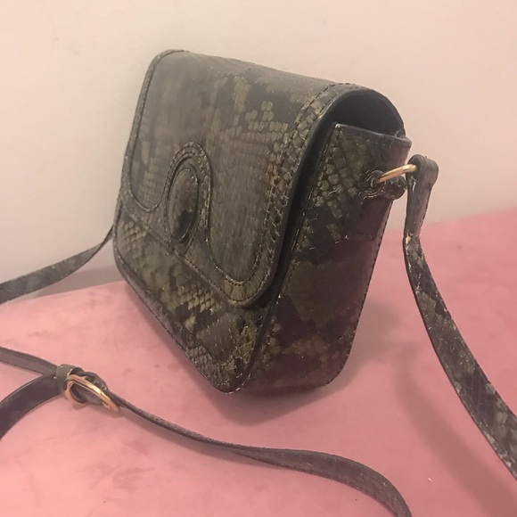 Rouje Bibi crossbody bag python - Picture 3 of 10